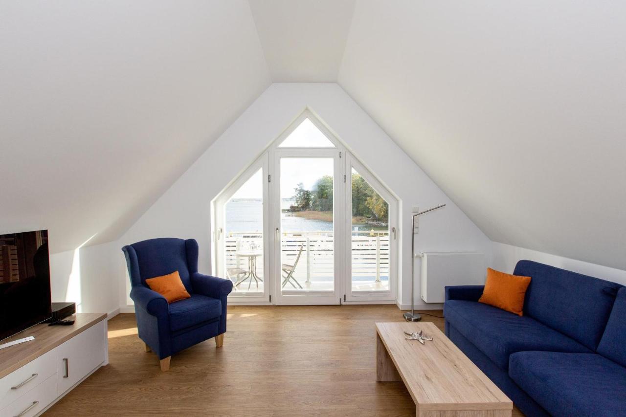 4 Zimmer Maisonette 3 Balkone Haus 6 A6 Nr 43 Plau am See Εξωτερικό φωτογραφία